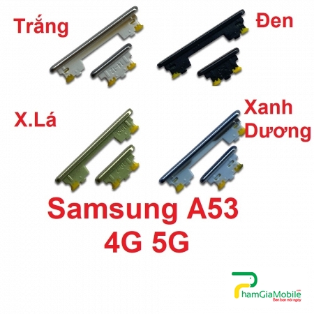 Nút Nguồn Nhựa Âm Lượng Ngoài Samsung Galaxy A53 4G 5G Original Power Button + Volume Control Button